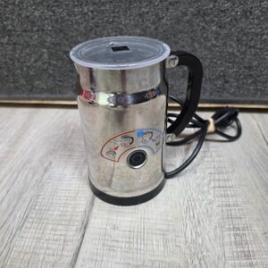 Nespresso Aeroccino 3 Milk Frother Chrome Silver Electric 3192 Warmer Coffee